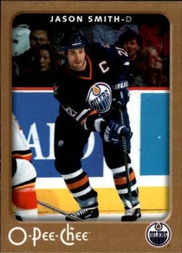 #196 Jason Smith - Edmonton Oilers - 2006-07 O-Pee-Chee Hockey