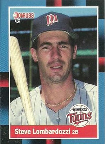 #196 Steve Lombardozzi - Minnesota Twins - 1988 Donruss Baseball