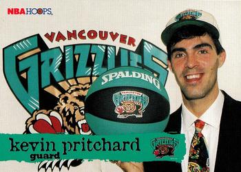 #196 Kevin Pritchard - Vancouver Grizzlies - 1995-96 Hoops Basketball
