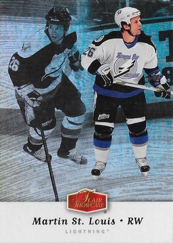 #196 Martin St. Louis - Tampa Bay Lightning - 2006-07 Flair Showcase Hockey