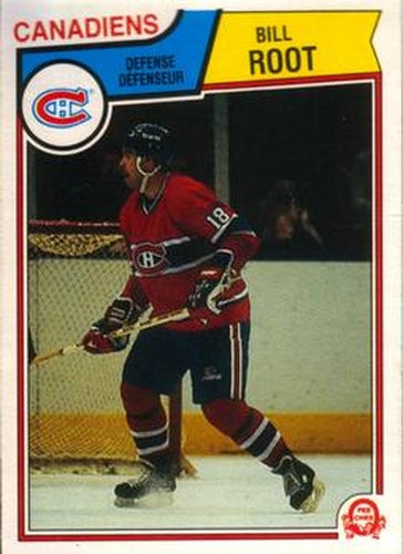 #196 Bill Root - Montreal Canadiens - 1983-84 O-Pee-Chee Hockey