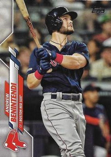 #196 Andrew Benintendi - Boston Red Sox - 2020 Topps Baseball