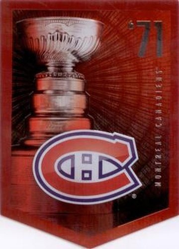 #1971 Montreal Canadiens - 2012 Panini Molson Stanley Cup Collection Hockey