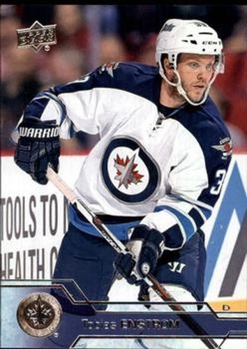 #197 Tobias Enstrom - Winnipeg Jets - 2016-17 Upper Deck Hockey