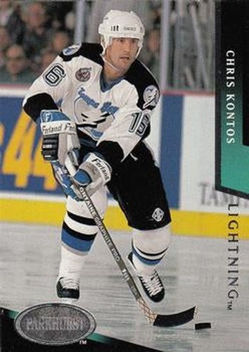 #197 Chris Kontos - Tampa Bay Lightning - 1993-94 Parkhurst Hockey