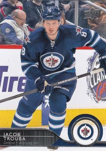 #197 Jacob Trouba - Winnipeg Jets - 2014-15 Upper Deck Hockey
