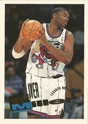 #197 Oliver Miller - Toronto Raptors - 1995-96 Topps Basketball
