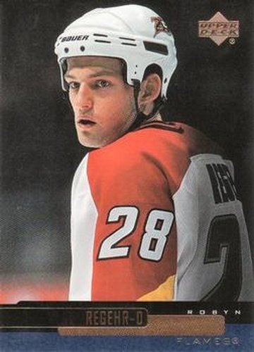 #197 Robyn Regehr - Calgary Flames - 1999-00 Upper Deck Hockey