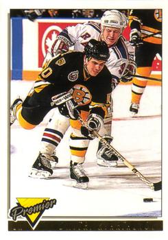 #197 Dmitri Kvartalnov - Boston Bruins - 1993-94 O-Pee-Chee Premier Hockey - Gold