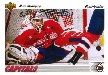 #197 Don Beaupre - Washington Capitals - 1991-92 Upper Deck Hockey