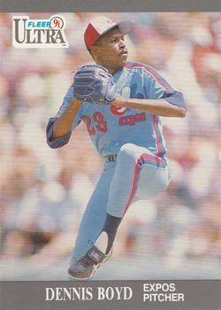#197 Dennis Boyd - Montreal Expos - 1991 Ultra Baseball