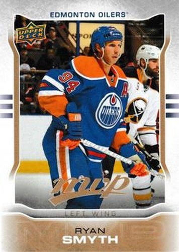 #197 Ryan Smyth - Edmonton Oilers - 2014-15 Upper Deck MVP Hockey