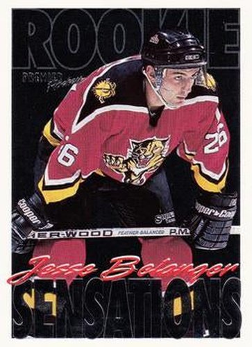 #197 Jesse Belanger - Florida Panthers - 1994-95 O-Pee-Chee Premier Hockey