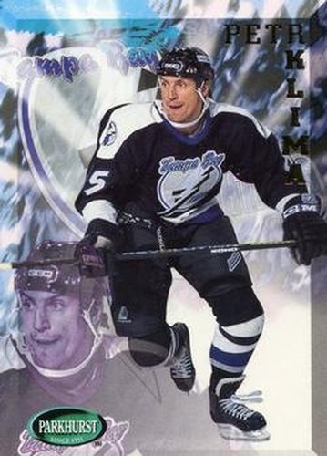 #197 Petr Klima - Tampa Bay Lightning - 1995-96 Parkhurst International Hockey
