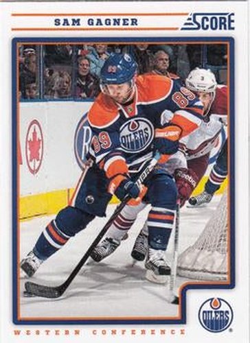 #197 Sam Gagner - Edmonton Oilers - 2012-13 Score Hockey