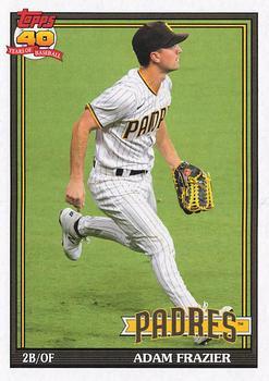 #197 Adam Frazier - San Diego Padres - 2021 Topps Archives Baseball