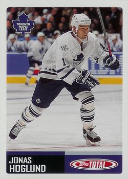 #197 Jonas Hoglund - Toronto Maple Leafs - 2002-03 Topps Total Hockey