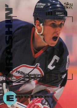 #197 Keith Tkachuk - Winnipeg Jets - 1995-96 SkyBox E-Motion Hockey
