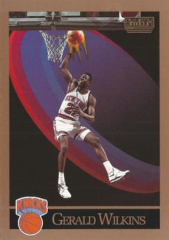 #197 Gerald Wilkins - New York Knicks - 1990-91 SkyBox Basketball
