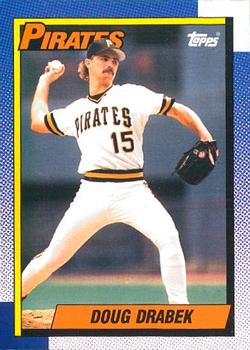 #197 Doug Drabek - Pittsburgh Pirates - 1990 O-Pee-Chee Baseball