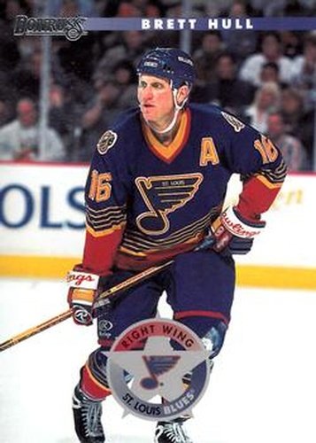 #197 Brett Hull - St. Louis Blues - 1996-97 Donruss Hockey