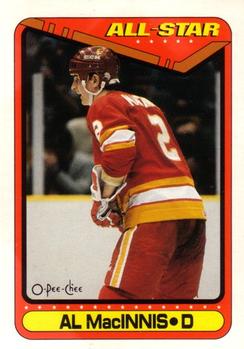 #197 Al MacInnis - Calgary Flames - 1990-91 O-Pee-Chee Hockey