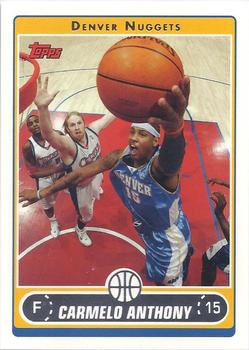 #197 Carmelo Anthony - Denver Nuggets - 2006-07 Topps Basketball