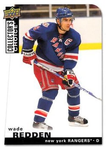 #197 Wade Redden - New York Rangers - 2008-09 Collector's Choice Hockey