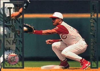 #197 Barry Larkin - Cincinnati Reds - 1996 Stadium Club Baseball