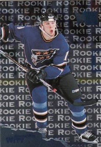#197 Brendan Witt - Washington Capitals - 1995-96 Metal Hockey