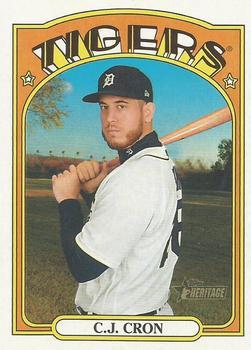 #197 C.J. Cron - Detroit Tigers - 2021 Topps Heritage Baseball