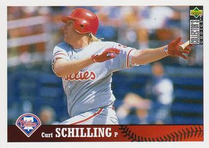 #197 Curt Schilling - Philadelphia Phillies - 1997 Collector's Choice Baseball