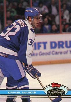 #197 Daniel Marois - Toronto Maple Leafs - 1991-92 Stadium Club Hockey