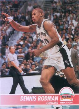 #197 Dennis Rodman - San Antonio Spurs - 1994-95 Hoops Basketball