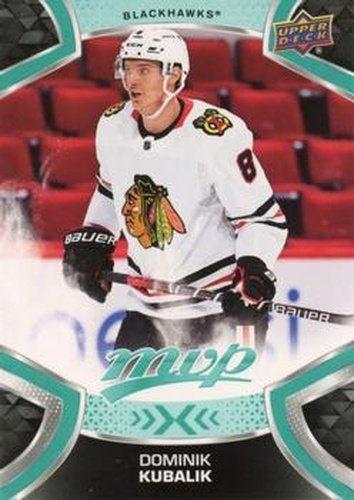 #197 Dominik Kubalik - Chicago Blackhawks - 2021-22 Upper Deck MVP Hockey