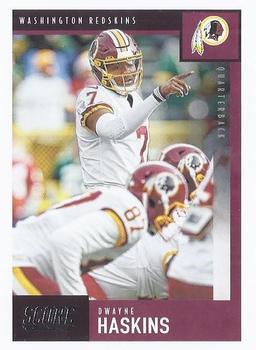 #197 Dwayne Haskins - Washington Redskins - 2020 Score Football