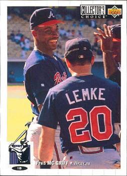 #197 Fred McGriff - Atlanta Braves - 1994 Collector's Choice Baseball