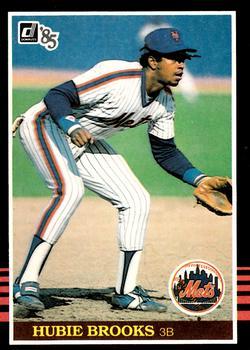 #197 Hubie Brooks - New York Mets - 1985 Donruss Baseball