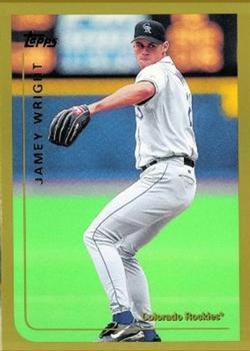 #197 Jamey Wright - Colorado Rockies - 1999 Topps Baseball