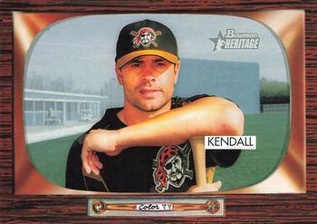 #197 Jason Kendall - Pittsburgh Pirates - 2004 Bowman Heritage Baseball