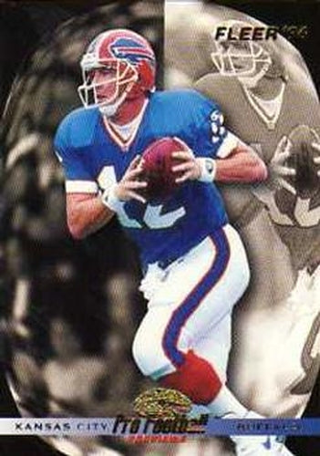 #197 Jim Kelly - Buffalo Bills - 1996 Fleer Football
