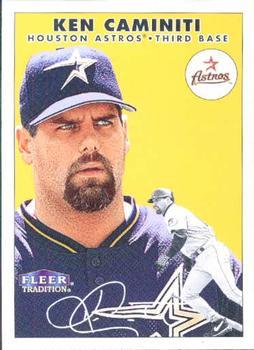 #197 Ken Caminiti - Houston Astros - 2000 Fleer Tradition Baseball