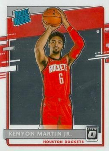 #197 Kenyon Martin Jr. - Houston Rockets - 2020-21 Donruss Optic Basketball