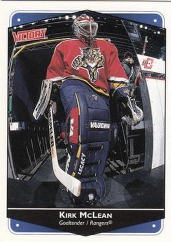 #197 Kirk McLean - New York Rangers - 1999-00 Upper Deck Victory Hockey