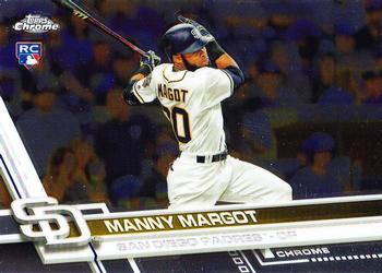 #197 Manny Margot - San Diego Padres - 2017 Topps Chrome Baseball