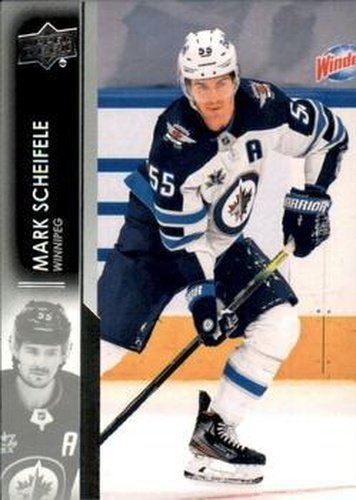 #197 Mark Scheifele - Winnipeg Jets - 2021-22 Upper Deck Hockey