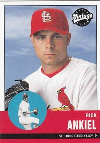 #197 Rick Ankiel - St. Louis Cardinals - 2001 Upper Deck Vintage Baseball