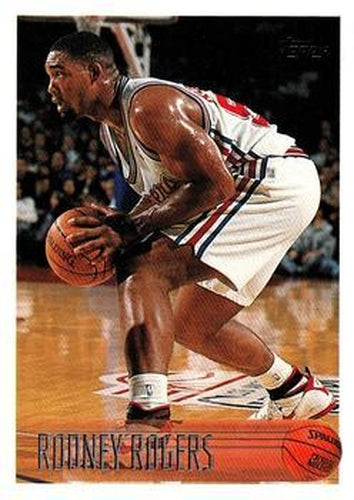#197 Rodney Rogers - Los Angeles Clippers - 1996-97 Topps Basketball