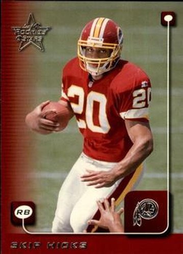 #197 Skip Hicks - Washington Redskins - 1999 Leaf Rookies & Stars Football