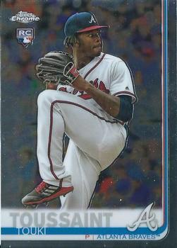 #197 Touki Toussaint - Atlanta Braves - 2019 Topps Chrome Baseball